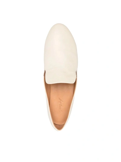 Shop Marsèll Pocketknife Loafer Shoes In White