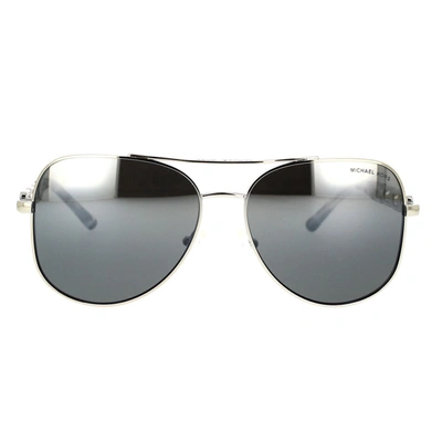 Shop Michael Kors Sunglasses In Silver