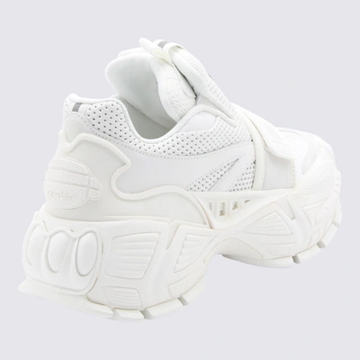 Shop Off-white Off White Glove Sneakers In White/white