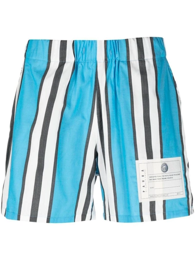 Shop Paura Awen Shorts Clothing In Blue