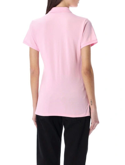 Shop Polo Ralph Lauren Classic Polo Shirt In Carmel Pink