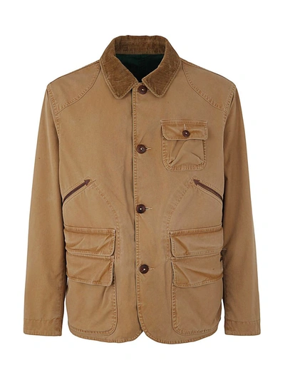 Shop Polo Ralph Lauren Rev Kilborn Unlined Field Jacket Clothing In Brown
