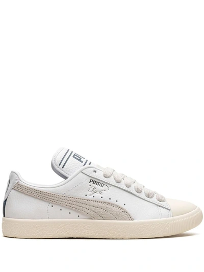 Shop Puma Clyde Q3 Rhuigi Shoes In White