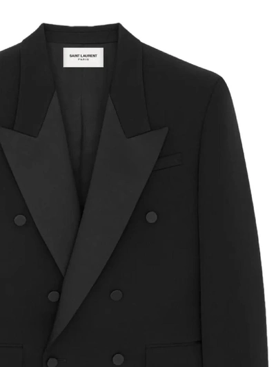 Shop Saint Laurent Jackets In Black