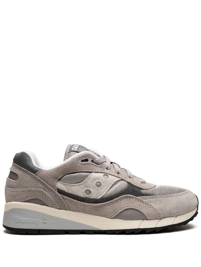 Shop Saucony Shadow 6000 Shoes In Grey/grey