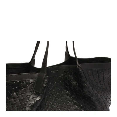 Shop Serapian Bags In Black