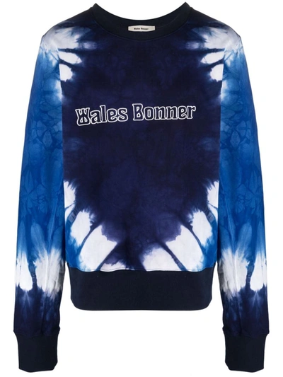 Shop Wales Bonner Original Sweatshirt Clothing In Blue