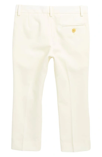 Shop Ralph Lauren Kids' Twill Chino Pants In Off White