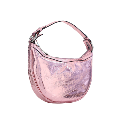 Versace Repeat Studded Leather Hobo Bag