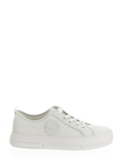Shop Michael Michael Kors Evy Sneaker In White