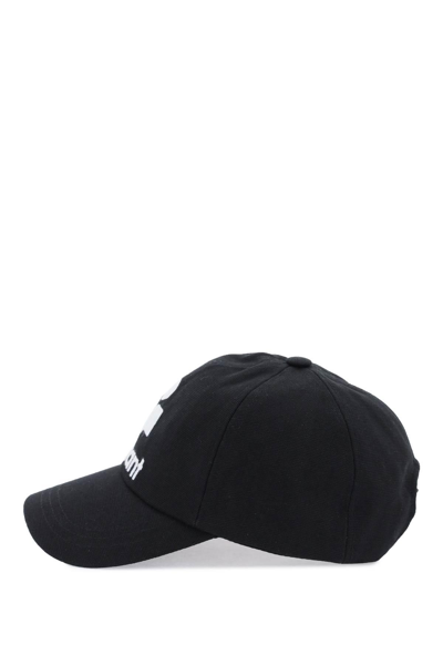 Shop Isabel Marant Tyron Baseball Cap In Black