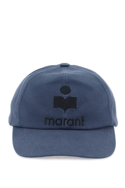 Shop Isabel Marant Tyron Baseball Cap In Blue