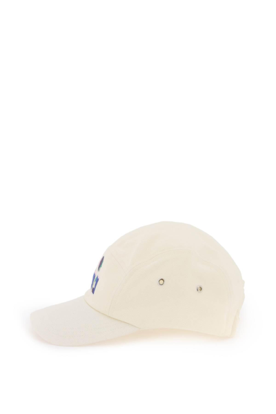 Shop Isabel Marant Tedji Baseball Cap In White