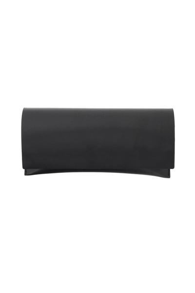 Saint Laurent Sl 609 Carolyn Shield Sunglasses In Black