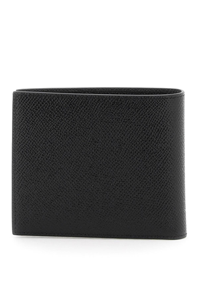 Shop Dolce & Gabbana Leather Wallet Men In Black