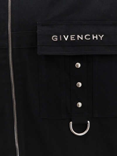 Shop Givenchy Man Shirt Man Black Shirts