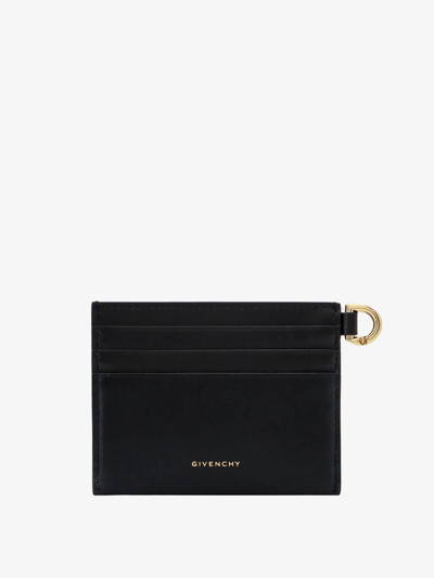 Shop Givenchy Woman Card Holder Woman Black Wallets