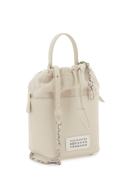 Shop Maison Margiela 5ac Bucket Bag Women In White