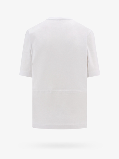Shop Moncler Woman T-shirt Woman White T-shirts
