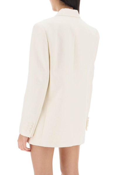 Shop Valentino Garavani Toile Iconographe Blazer In Crepe Couture Women In Multicolor