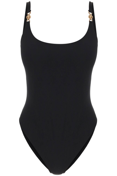 Shop Versace Medusa '95 One-piece Swimwear Women In Black
