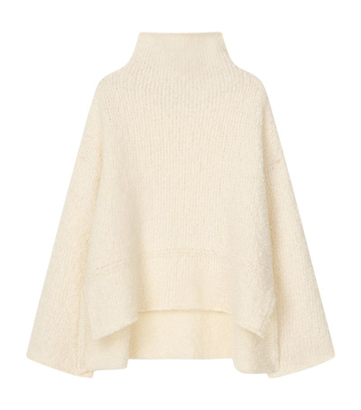 Shop Aeron Merino Wool Bouclé Nandy Sweater In Neutrals