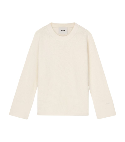 Shop Aeron Organic Cotton Priam Sweater In White