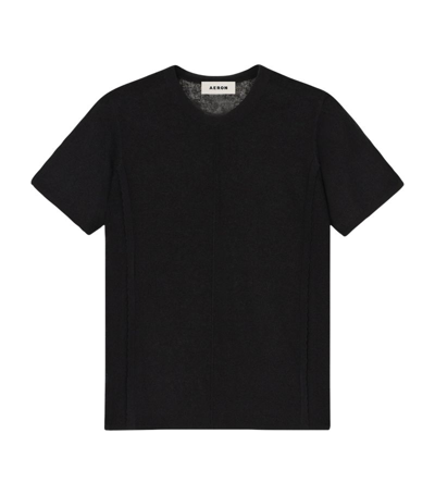 Shop Aeron Caymen T-shirt In Black