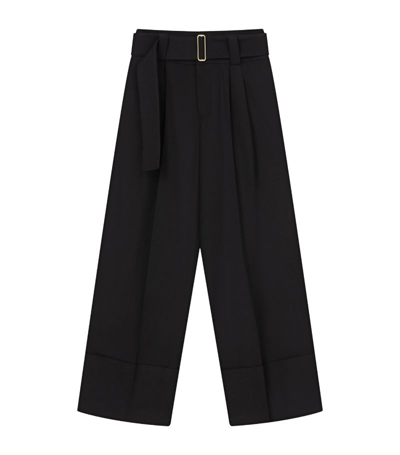 Shop Aeron Trudi Wide-leg Trousers In Black