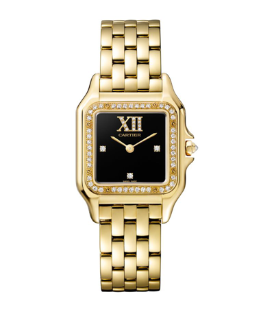 Shop Cartier Watch 36.5mm In Gold