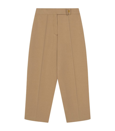 Shop Aeron Cropped Madeline Trousers In Neutrals