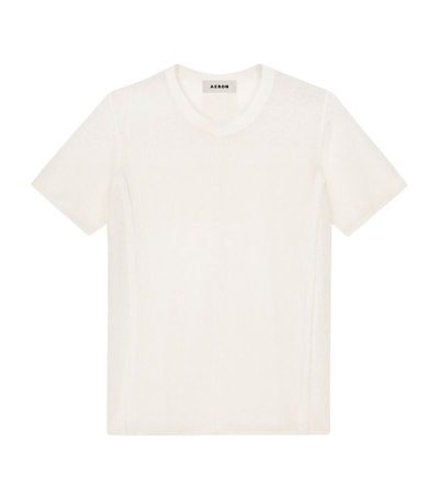 Shop Aeron Caymen T-shirt In White
