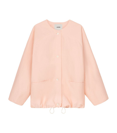 Shop Aeron Melinda Quilted Jacket In Pink