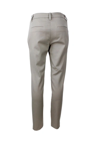 Shop Brunello Cucinelli Trousers In Beige