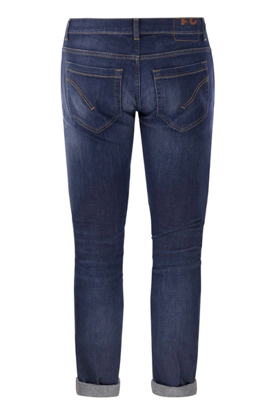 Shop Dondup George - Five Pocket Jeans In Dark Denim