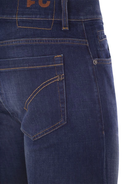 Shop Dondup George - Five Pocket Jeans In Dark Denim