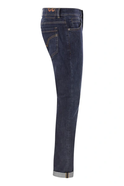 Shop Dondup George - Five Pocket Jeans In Dark Denim