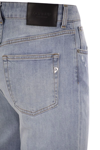 Dondup Women's Tami - Jeans Cinque Tasche A Gamba Larga In Light Denim