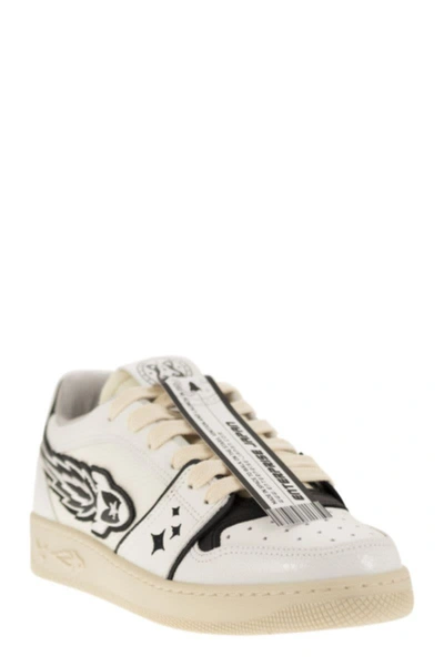 Shop Enterprise Japan Ej Rocket - Sneakers In White/black