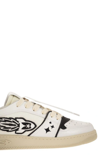 Enterprise Japan Ej Rocket Sneakers In White/black