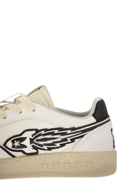 Shop Enterprise Japan Ej Rocket - Sneakers In White/black