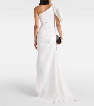 Maticevski Darkness One-shoulder Gown In White