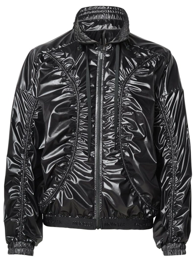 Shop Moncler Black Polyester Jacket