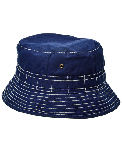 Shop Alex Mill Brut X Bucket Hat In Blue