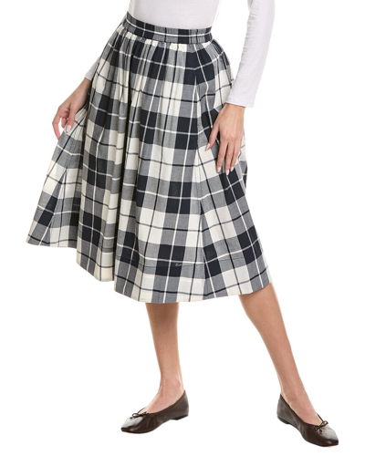 Shop Alex Mill Standard Skirt In Navy
