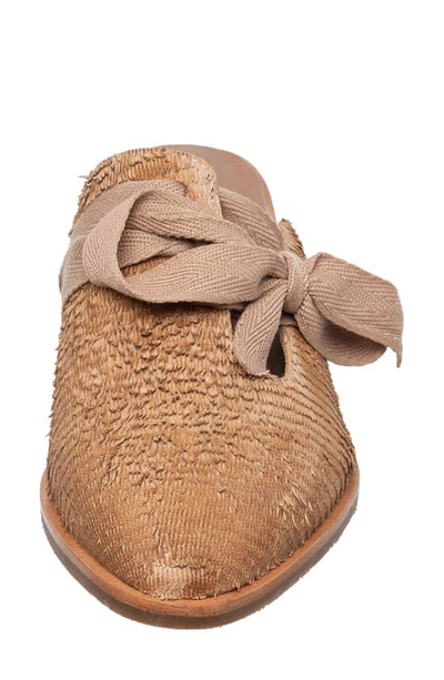 Antelope Ladee Mule In Stone Leather