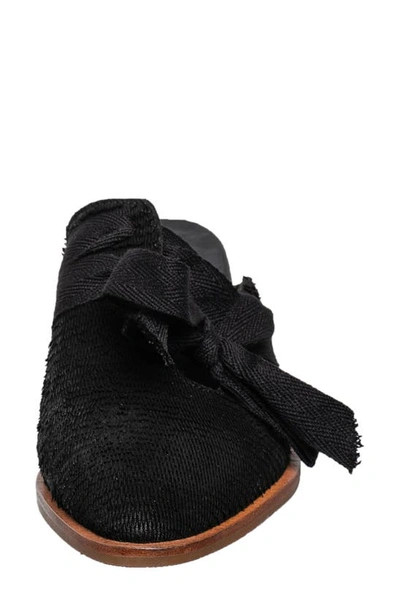 Antelope Ladee Mule In Black Leather