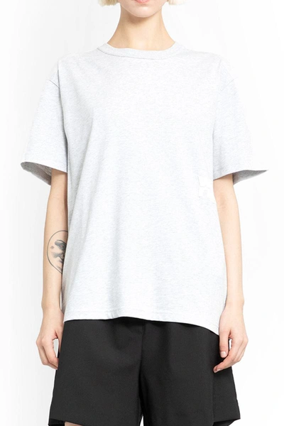 Shop Alexander Wang T-shirts In Grey