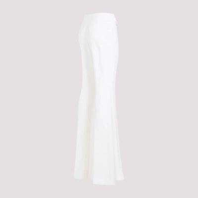 Shop Giambattista Valli Flared Pants In White