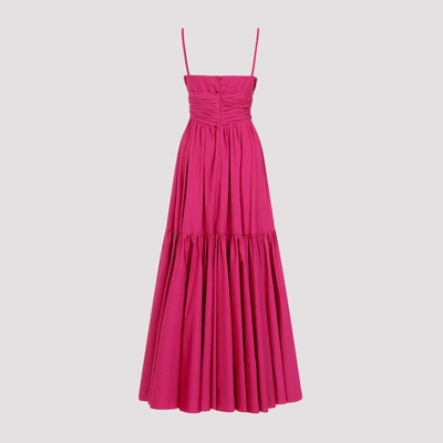 Shop Giambattista Valli Long Dress In Pink & Purple
